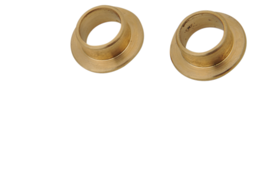 Drag Specialties Pair Brass Kickstand Bushings for 1989-2024 Harley Davidson