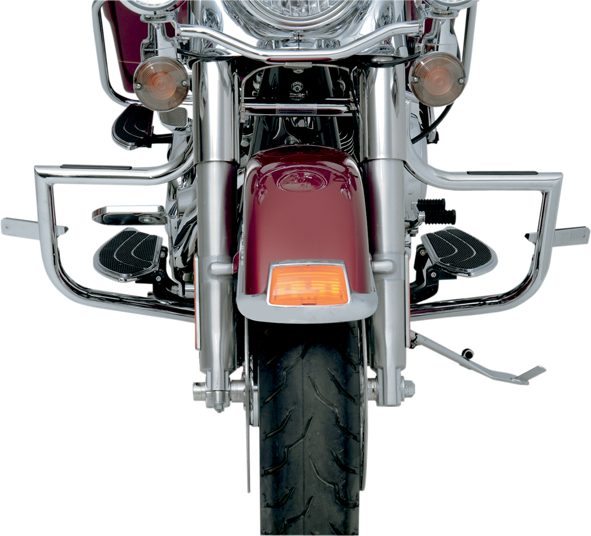 Lindby Twinbar Chrome 1-1/4" Motorcycle Engine Guard 97-21 Harley Touring FLHX