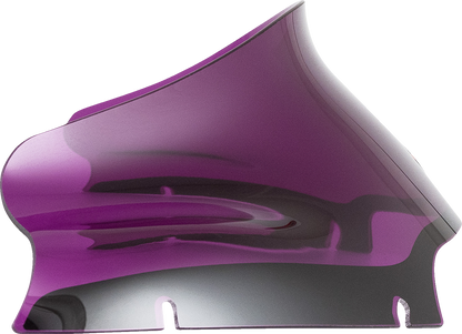 Klock Werks Kolor Flare 6" Purple Windshield for 2015-23 Harley Road Glide FLTR