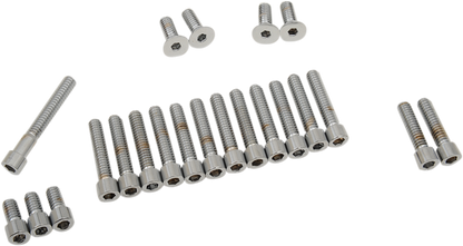 Drag Specialties Chrome Primary Cover Bolt Kit 70-84 Harley Dyna Touring Softail