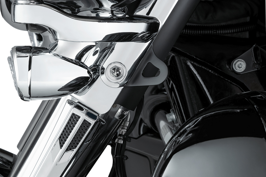 Ciro Black Motorcycle Tie Down Brackets 2014-2022 Harley Street Electra Glide