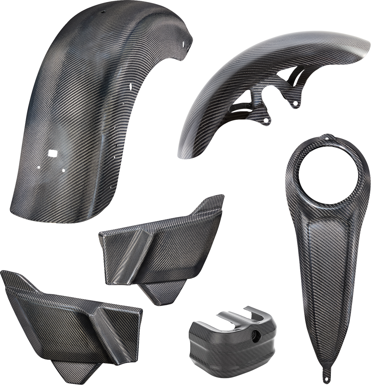 Arlen Ness Complete Carbon Fiber Bodywork Kit for 2023-2026 Harley Touring