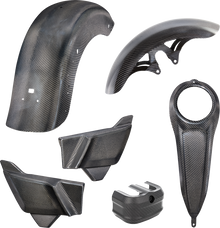 Arlen Ness Complete Carbon Fiber Bodywork Kit for 2023-2026 Harley Touring