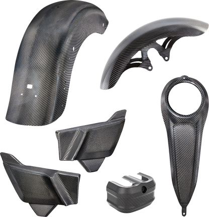 Arlen Ness Complete Carbon Fiber Bodywork Kit for 2023-2026 Harley Touring