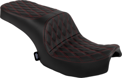 Drag Specialties Freedom Red Diamond Seat fits 20-25 Indian Challenger Chieftain