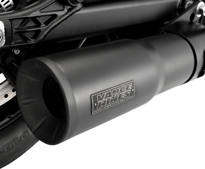 Vance & Hines Hi-Output Black Slip On Muffler for 2025 Indian Scout Bobber 48627
