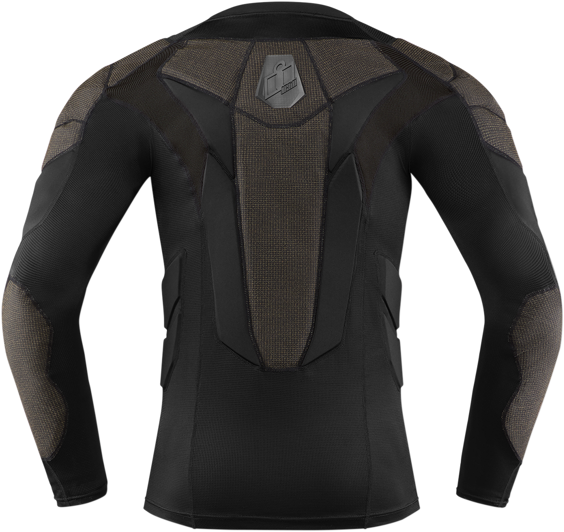 Icon Unisex Black Field Armor Chest Compression motorcycle Riding Under Shirt