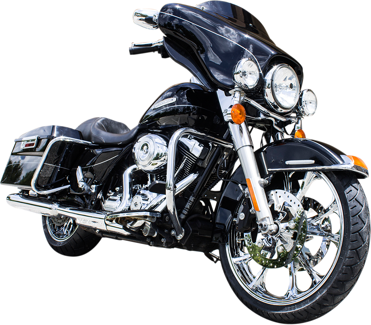 Coastal Moto 21" Front Largo Chrome Motorcycle Wheel 2008-2024 Harley Touring