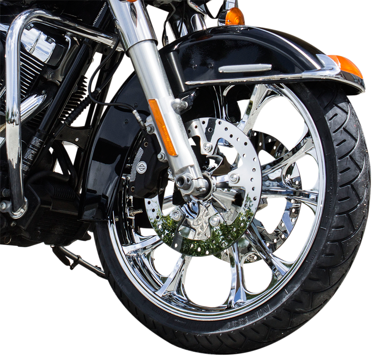 Coastal Moto 21" Front Largo Chrome Motorcycle Wheel 2008-2024 Harley Touring