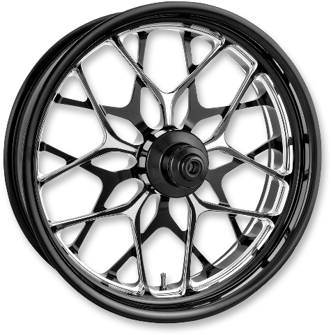 Performance Machine Platinum ABS 21" Galaxy Front Wheel 2008-2021 Harley Touring