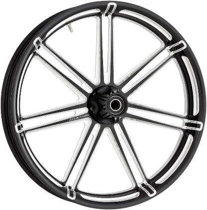 Arlen Ness 7 Valve Black 21" x 3.5" ABS Front Wheel 2008-2025 Harley Touring