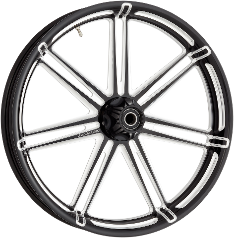 Arlen Ness 7 Valve Black 21" x 3.5" ABS Front Wheel 2008-2022 Harley Touring