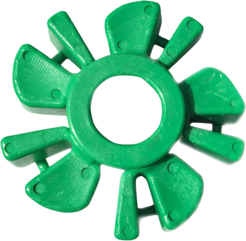 Alloy Art Green Cush Drive Rear Motorcycle Dampener fits 2009-19 Harley Touring