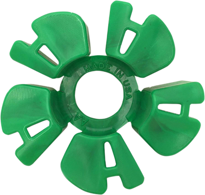 Alloy Art Green Cush Drive Rear Motorcycle Dampener fits 2009-19 Harley Touring