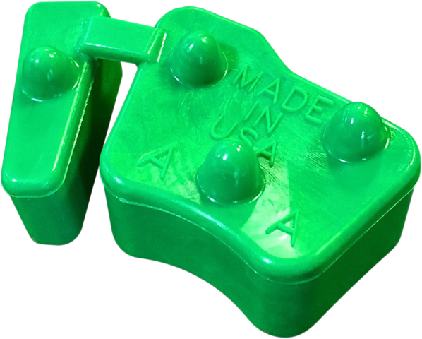 Alloy Art Green Rear Cush Drive Dampener fits 08 Harley FLHT & 2008-20 Tri Glide