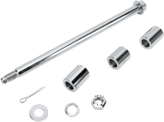 Drag Specialties Chrome Rear Axle Kit Harley Davidson 00-05 Dyna Fxdwg fxdx