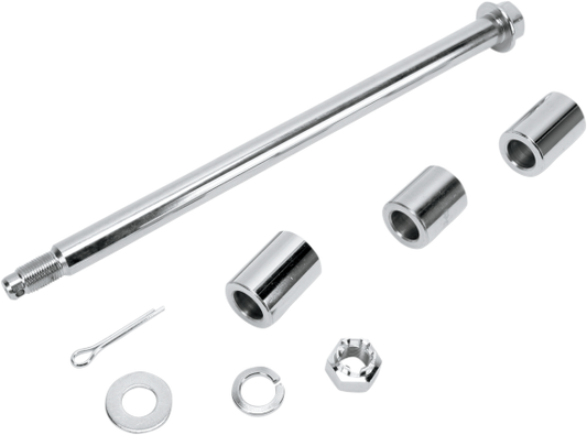 Drag Specialties Chrome Rear Axle Kit Harley Davidson 00-05 Dyna Fxdwg fxdx