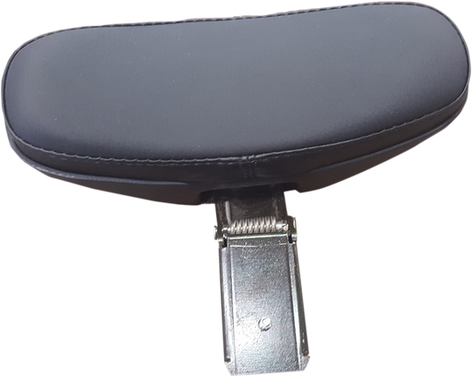 Danny Gray Solo Seat Bigseat Plain Black 5 x 9 Small Motorcycle Backrest