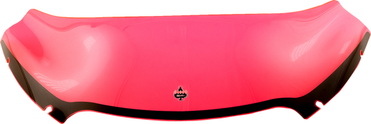 Klock Werks Kolor Flare 6" Pink Ice Windshield 2015-2023 Harley Road Glide FLTR