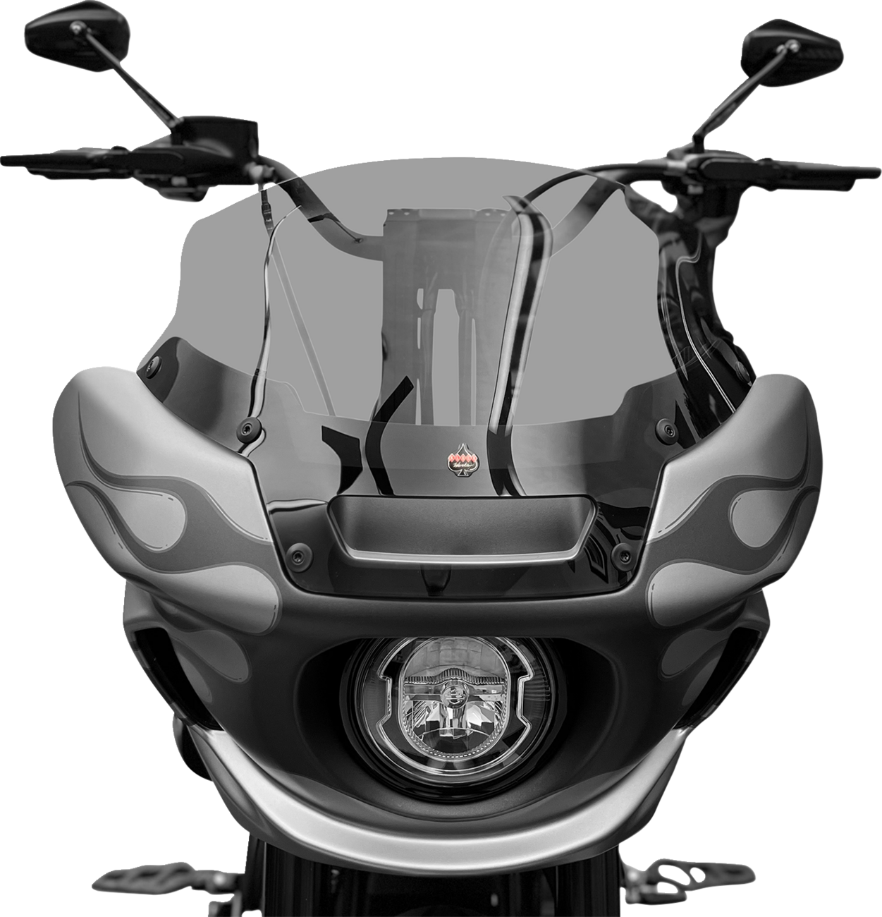 Kodlin Fastback Black 10" Straight Handlebar Risers for 2018-2024 Harley Softail