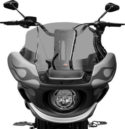 Kodlin Fastback Black 10" Straight Handlebar Risers for 2018-2024 Harley Softail