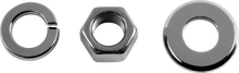 Colony Chrome Front Axle Washer & Nut Kit for 1972-2007 Harley Davidson Touring
