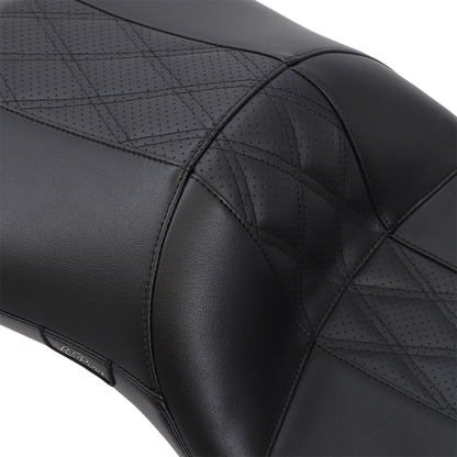 Le Pera Maverick Daddy Long Legs Diamond Seat fits 2008-2024 Harley Touring