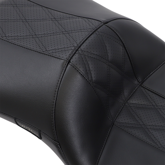 Le Pera Maverick Daddy Long Legs Diamond Seat fits 2008-2024 Harley Touring