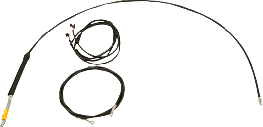 La Choppers Complete 18"-20" Upper Handlebar Cable Kit for 23-26 Harley Touring