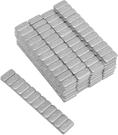 K&L Supply Sliver 36 Pack 25oz Quickstick Adhesive Wheel Weights Harley Davidson