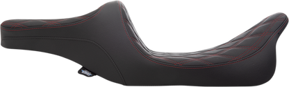 Drag Specialties Predator III 2-Up Seat fits 1997-07 Harley Touring FLHX FLHR
