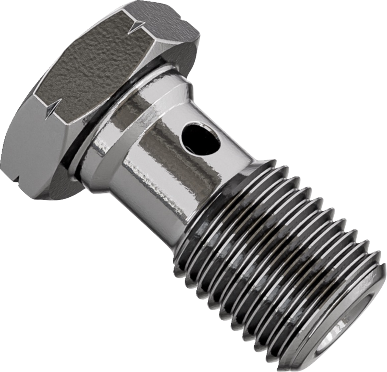 Goodridge Universal Steel 12mm x 1.50mm Brake Line Fitting Banjo Bolt for Harley