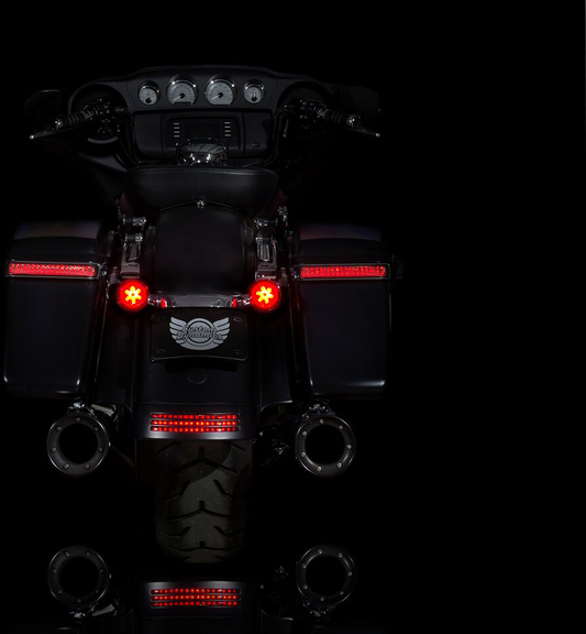 Custom Dynamics Probeam 1157 Red LED Rear Turn Signal Inserts 2007-2024 Harley