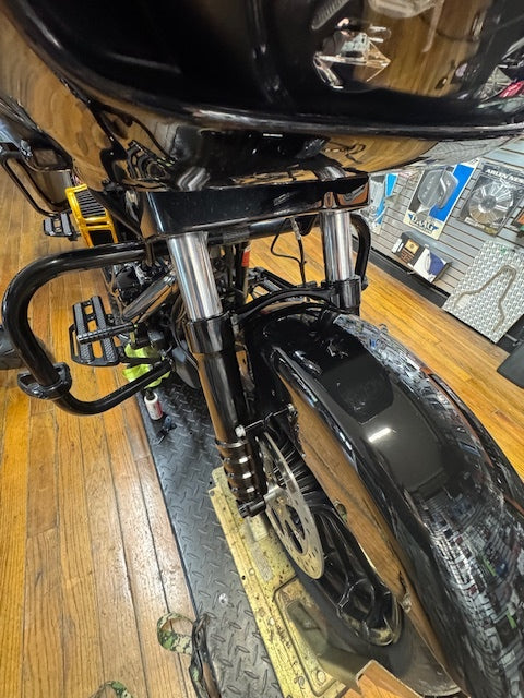 Arlen Ness Black Anodized Method No Flex Fork Legs for 2014-2025 Harley Touring