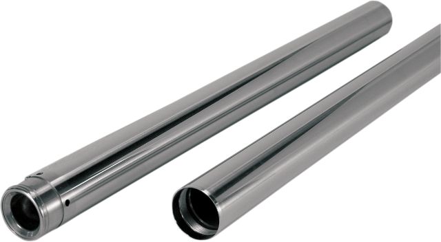 Custom Cycle Chrome 49mm Front Fork Tubes fits 2006-2017 Harley Davidson Dyna