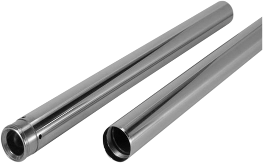 Custom Cycle Chrome 33.50" Front Fork Tubes 06-17 Harley Dyna FXDL FXDB FXDWGI