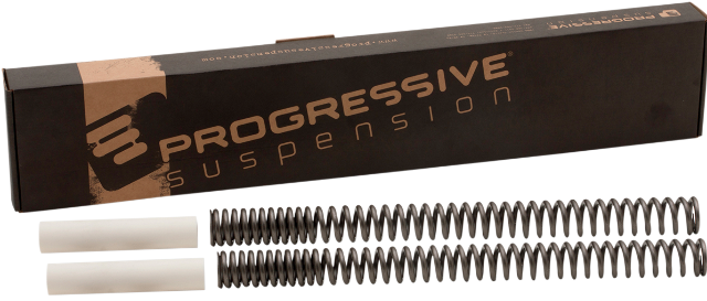 Progressive 49mm Heavy Duty Front Fork Spring Kit for 2004-2017 Harley Dyna FXDL
