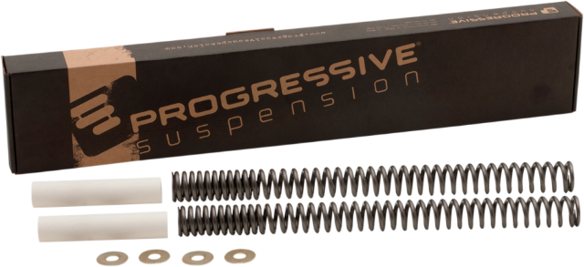Progressive 49mm Heavy Duty Front Fork Spring Kit 2012-16 Harley Dyna Switchback