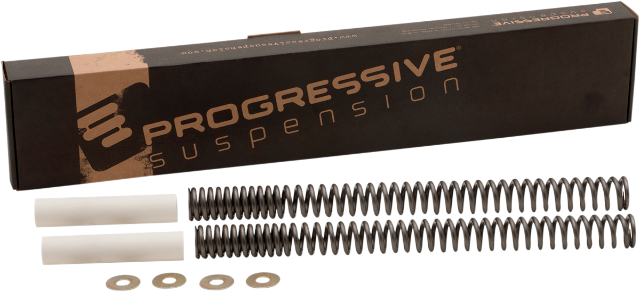 Progressive 39mm Heavy Duty Front Fork Spring Kit for 1988-2019 Harley Dyna FXRT