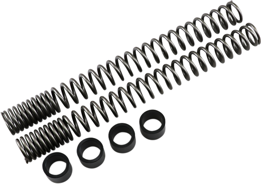 Progressive Black Inverted Fork Springs 2018-2019 Harley Softail FXFBS FLSB FXFB