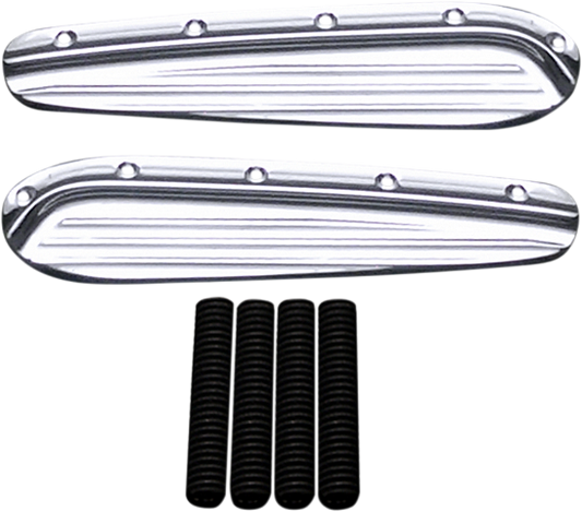 Covingtons Chrome Pair Front Turn Signal Eliminators 98-13 Harley Touring FLTR