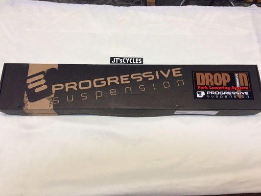 Progressive -2" Drop In Front Fork Lowering Kit for 2002-2005 Harley Touring