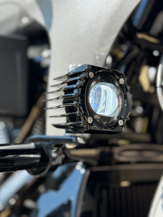 Custom Dynamics Shark Demon High Performance LED Fog Light Kit 2023-2025 Harley