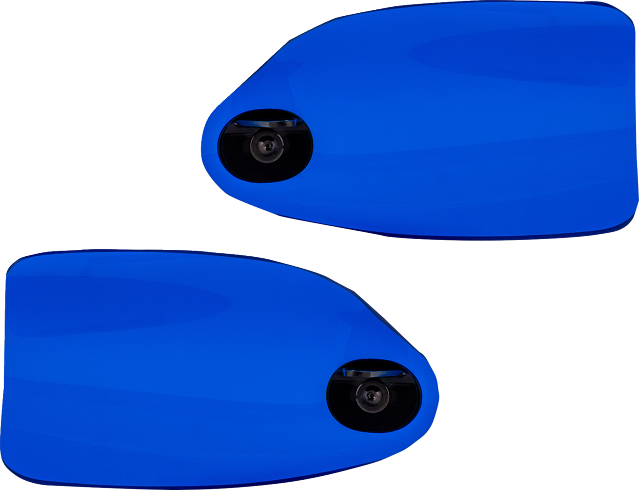 Klock Werks Blue Kolor Flare Hand Guards for 2014-25 Indian Challenger Chieftain