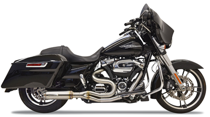 Bassani Mid-Length 2:1 Super Bike Motorcycle Exhaust 2017-2024 Harley Touring