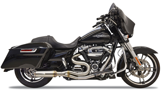 Bassani Mid-Length 2:1 Super Bike Motorcycle Exhaust 2017-2024 Harley Touring