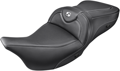 Saddlemen Heated Road Sofa Seat fits 2008-2024 Harley Touring Street Glide