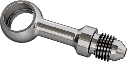 Goodridge Universal Steel 7/16" Straight Brake Line Banjo Adapter for Harley