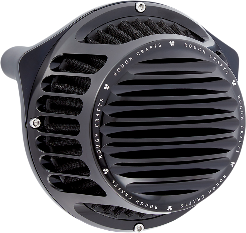 Rough Crafts Black Air Cleaner Filter Kit 2008-2017 Harley Softail Touring FXSB