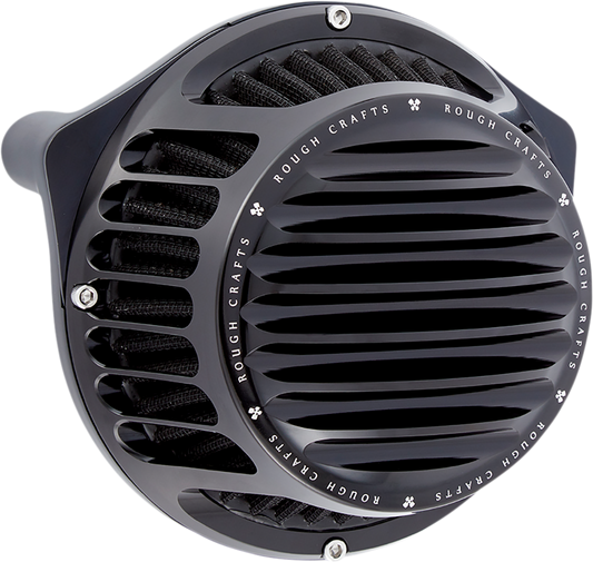 Rough Crafts Black Air Cleaner Filter Kit 2008-2017 Harley Softail Touring FXSB